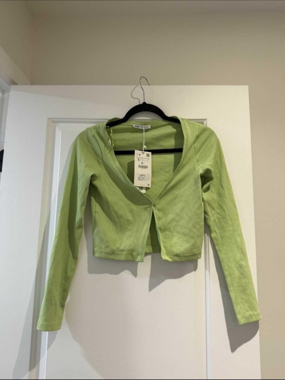 Zara Lime Green Ribbed Tank Top *with tag*